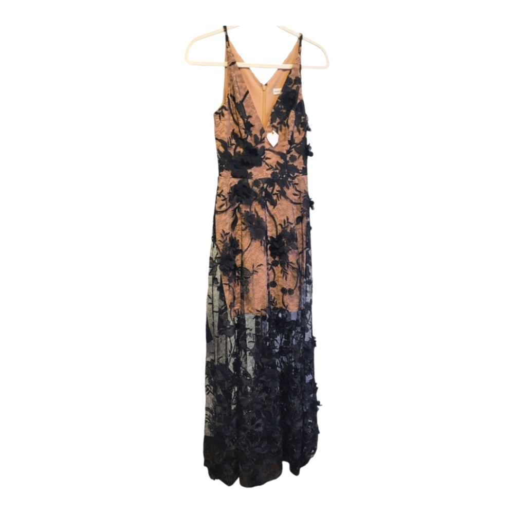 Dress the Population Sydney dress,  XS, black lace